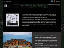 Tablet Screenshot of bucherdesign.com